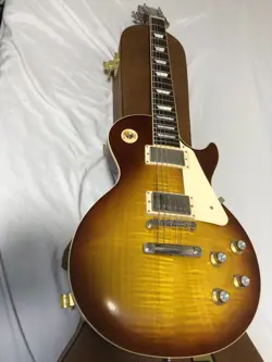 ELECTRIC GUITAR GIBSON LES PAUL STANDARD 60'S ICED TEA BURST MADE IN 2022 & CASE