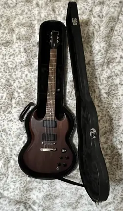 GIBSON SGJ 2013 ELECTRIC GUITAR DARK BROWN