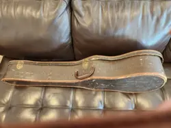 VINTAGE 1950S GIBSON GUITAR CASE  BROWN ALLIGATOR CASE PARLOUR FOR LG-1 ETC