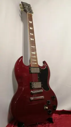 GIBSON SG STANDARD 1987 ELECTRIC GUITAR W/ORIGINAL HARD CASE