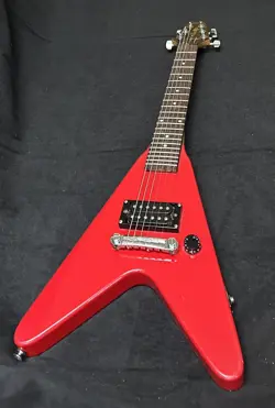 ROADIE MAESTRO BY GIBSON VEE WEE ELECTRIC FLYING V  GUITAR