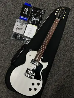 GIBSON LES PAUL TRIBUTE HUMBUCKER ELECTRIC GUITAR - WORN WHITE