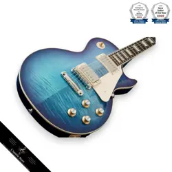 GIBSON LES PAUL STANDARD 60S FIGURED TOP BLUEBERRY BURST 4.20KG ELECTRIC GUITAR