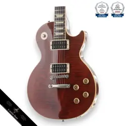 GIBSON LES PAUL CLASSIC PLUS TRANS RED 2000 AA MAPLE TOP