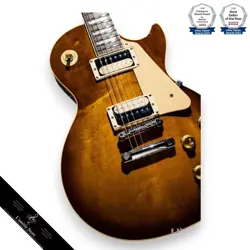 GIBSON LES PAUL CLASSIC 1997 HONEY BURST SLIM NECK ELECTRIC GUITAR 4.14KG