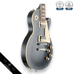 GIBSON LES PAUL CLASSIC 2019 EBONY BURSTBUCKER 61R/61T ELECTRIC GUITAR