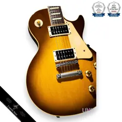 GIBSON LES PAUL CLASSIC 2000 HB HONEY BURST ELECTRIC GUITAR SLIM NECK