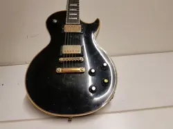 1969 GIBSON LES PAUL CUSTOM USA - 1 PIECE BODY - BLACK