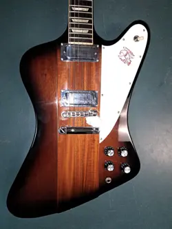 GIBSON FIREBIRD V  SUNBURST, MODEL 2016, USA MADE, SEE PICS!