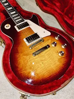 2020 GIBSON LES PAUL STANDARD ‘60S BOURBON BURST FIGURED TOP OHSC & CASE CANDY 
