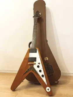 EPIPHONE KORINA FLYING V EMG PU GIBSON HARD CASE INCLUDED