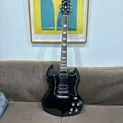 GIBSON SG BLACK ELECTRIC GUITAR