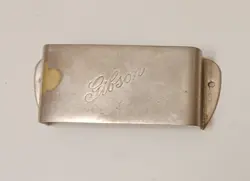 VINTAGE GIBSON EMBOSSED GRABBER BASS GUITAR BRIDGE COVER 70'S ERA