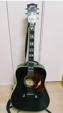 ACOUSTIC GUITAR GIBSON DOVE '78 BLK BLACK MADE IN 1978