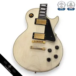 GIBSON CUSTOM SHOP 1957 LES PAUL REISSUE 2PICKUP TV WHITE 2004