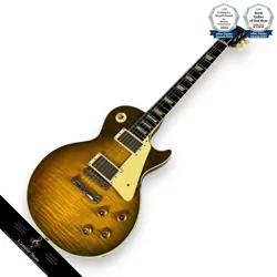 GIBSON CUSTOM SHOP '59 LES PAUL STANDARD LIGHT AGED FLAME MAPLE BURST