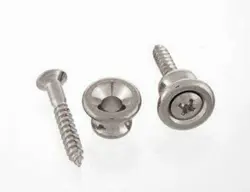 GIBSON STYLE NICKEL STRAP BUTTONS BY GOTOH