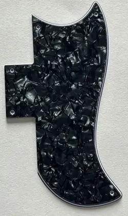 4 PLY BLACK PEARL PICKGUARD FIT GIBSON SG 61 REISSUE STYLE GUITAR PARTS