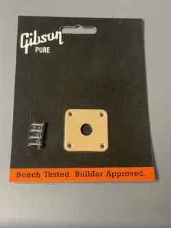 GIBSON PURE JACK PLATE PLASTIC CRèME-PRJP-030 NEW