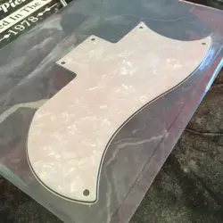 4 PLY WHITE PEARL PICKGUARD FOR GIBSON SG STANDARD '61 REISSUE MADE IN USA