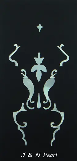 FLYING EAGLE MOTHER OF PEARL PEGHEAD INLAY FOR GIBSON STYLE BANJOS