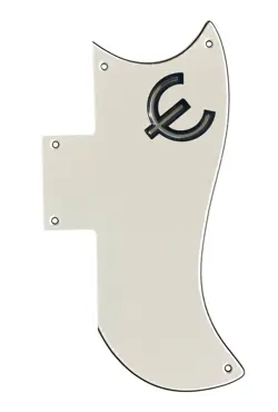 FOR FIT GIBSON SG 61 REISSUE & E LOGO STYLE GUITAR PICKGUARD 3 PLY WHITE
