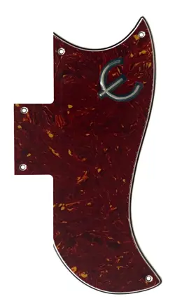 FOR FIT GIBSON SG 61 REISSUE & E LOGO STYLE GUITAR PICKGUARD 4 PLY RED TORTOISE