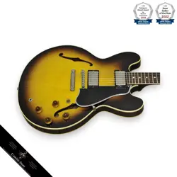 GIBSON CUSTOM SHOP 1959 ES335 DOT MAPLE BODY MAHOGANY NECK ROSEWOOD BOARD