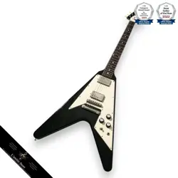 GIBSON 1967 FLYING V VOS SILVER FOX ELECTRIC GUITAR LIMITED EDITION 2013