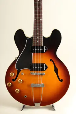 GIBSON MEMPHIS 1959 ES-330TD LEFT HAND HISTORIC BURST VOS 2015