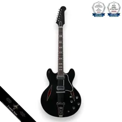 GIBSON 1964 TRINI LOPEZ STANDARD VOS ELECTRIC GUITAR EBONY FINISH