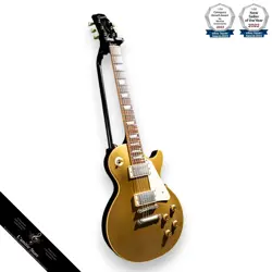 GIBSON 1957 LES PAUL REISSUE LPR7 GOLD TOP ELECTRIC GUITAR 2011