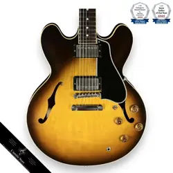 GIBSON CUSTOM SHOP 1959 ES335 DOT REISSUE  VINTAGE SUNBURST