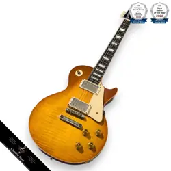 GIBSON 1958 LES PAUL STANDARD REISSUE FIGURED  CUSTOM SHOP HISTORIC COLLECTION