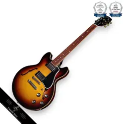 GIBSON CUSTOM SHOP ES339 VINTAGE SUNBURST SEMIHOLLOW BODY GUITAR 2011