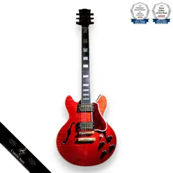 GIBSON CUSTOM SHOP CS356 FADED CHERRY SEMIHOLLOW ELECTRIC GUITAR 2017