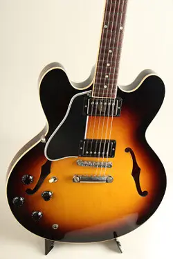 GIBSON MEMPHIS ES-335 DOT PLAIN LEFT HAND VINTAGE SUNBURST 2012