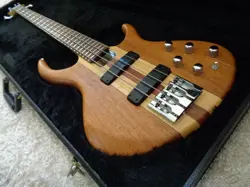 2005-2007 TOBIAS GIBSON USA BASIC 4 STRING BASS GUITAR MAHOGANY