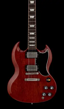 GIBSON CUSTOM SHOP LES PAUL SG STANDARD - CHERRY RED #030512 WITH ORIGINAL CASE