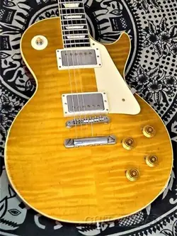 GIBSON CUSTOM SHOP 60TH ANNIVERSARY 1959 LES PAUL STANDARD GREEN LEMON FADE SAFE