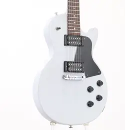 GIBSON LES PAUL SPECIAL TRIBUTE HUMBUCKER WORN WHITE SATIN SAFE DELIVERY FROM JA