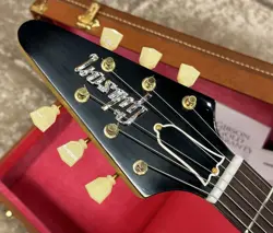 GIBSON CUSTOM SHOP 1958 KORINA FLYING V REISSUE BLACK PICKGUARD VOS 3.35KG SAFE 