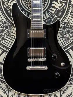 GIBSON CUSTOM SHOP MODERN DOUBLE CUT STANDARD EBONY -2017USED!