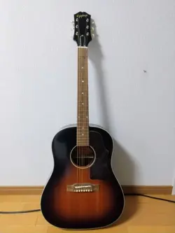 ACOUSTIC GUITAR EPIPHONE BY GIBSON J-45 AGED VINTAGE SUNBURST S/N 20102305031