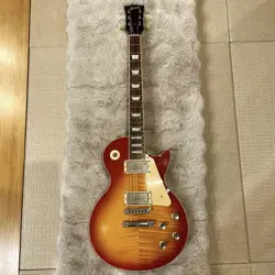 GIBSON USA LES PAUL 2002 GUITAR CHERRY SUNBURST USED SAFE DELIVERY FROM JAPAN