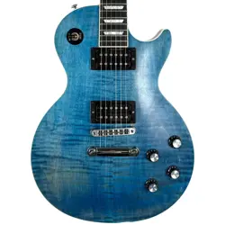 GIBSON LES PAUL SIGNATURE PLAYER PLUS 2018 - SATIN OCEAN BLUE