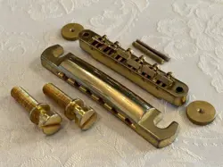 GIBSON CUSTOM SHOP 1957 LES PAUL CUSTOM AGED ABR-1 NICKEL GOLD PARTS SET