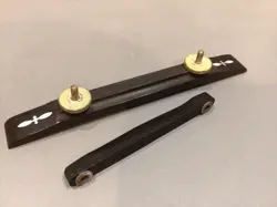 1970S GIBSON EBONY INLAY BRIDGE / SUPER 400