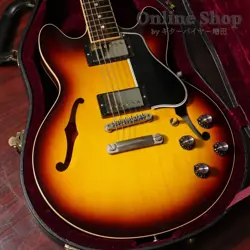 GIBSON CUSTOM SHOP 2011 ES-339 FAT NECK VINTAGE SUNBURST (2011)