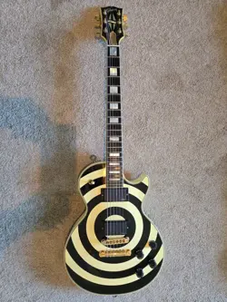 GIBSON ZAKK WYLDE LES PAUL CUSTOM BULLSEYE